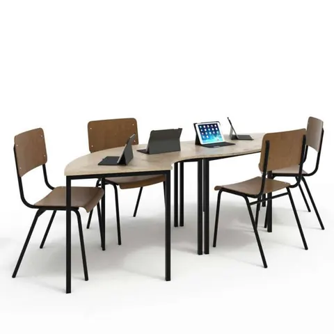 S Shaped Table